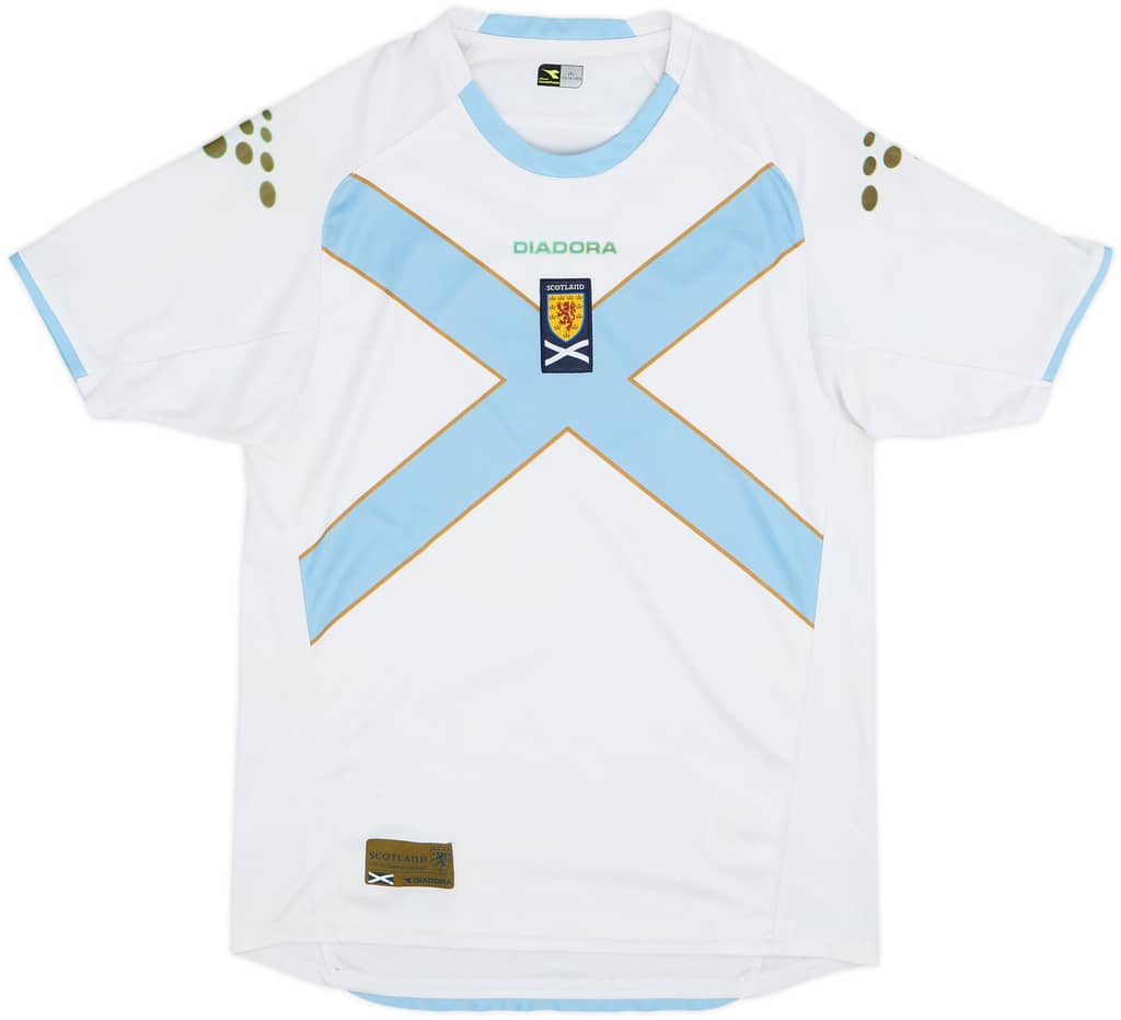 2007-08 Scotland Away Shirt - 4/10 - (L.Boys)