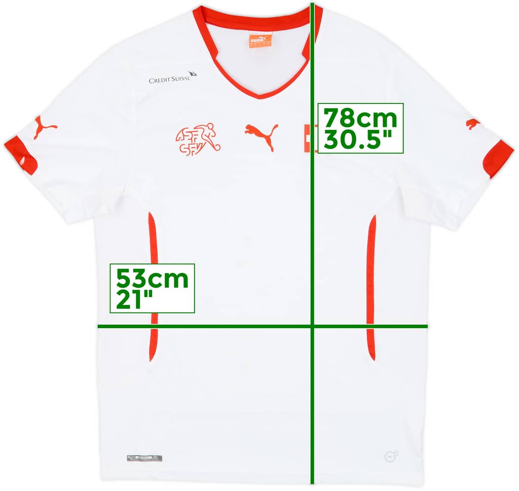 2014-15 Switzerland Away Shirt - 7/10 - (L)