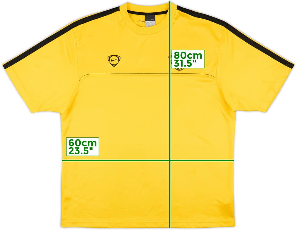 2005-06 Dynamo Dresden Nike Training Shirt - 5/10 - (XL)