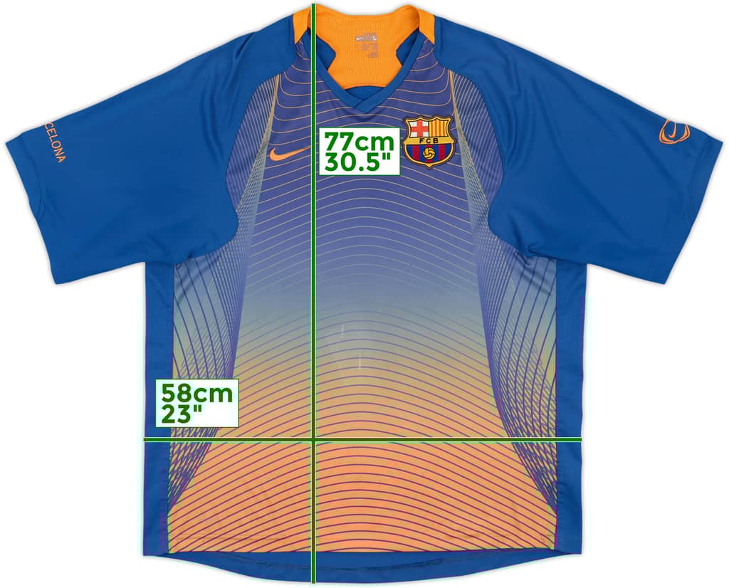 2006-07 Barcelona Nike Training Shirt - 6/10 - (L)