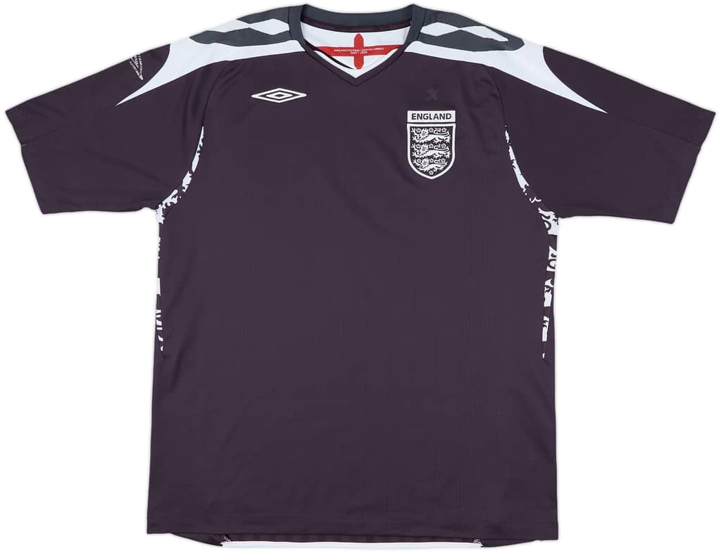 2007-09 England GK S/S Shirt - 5/10 - (XL)