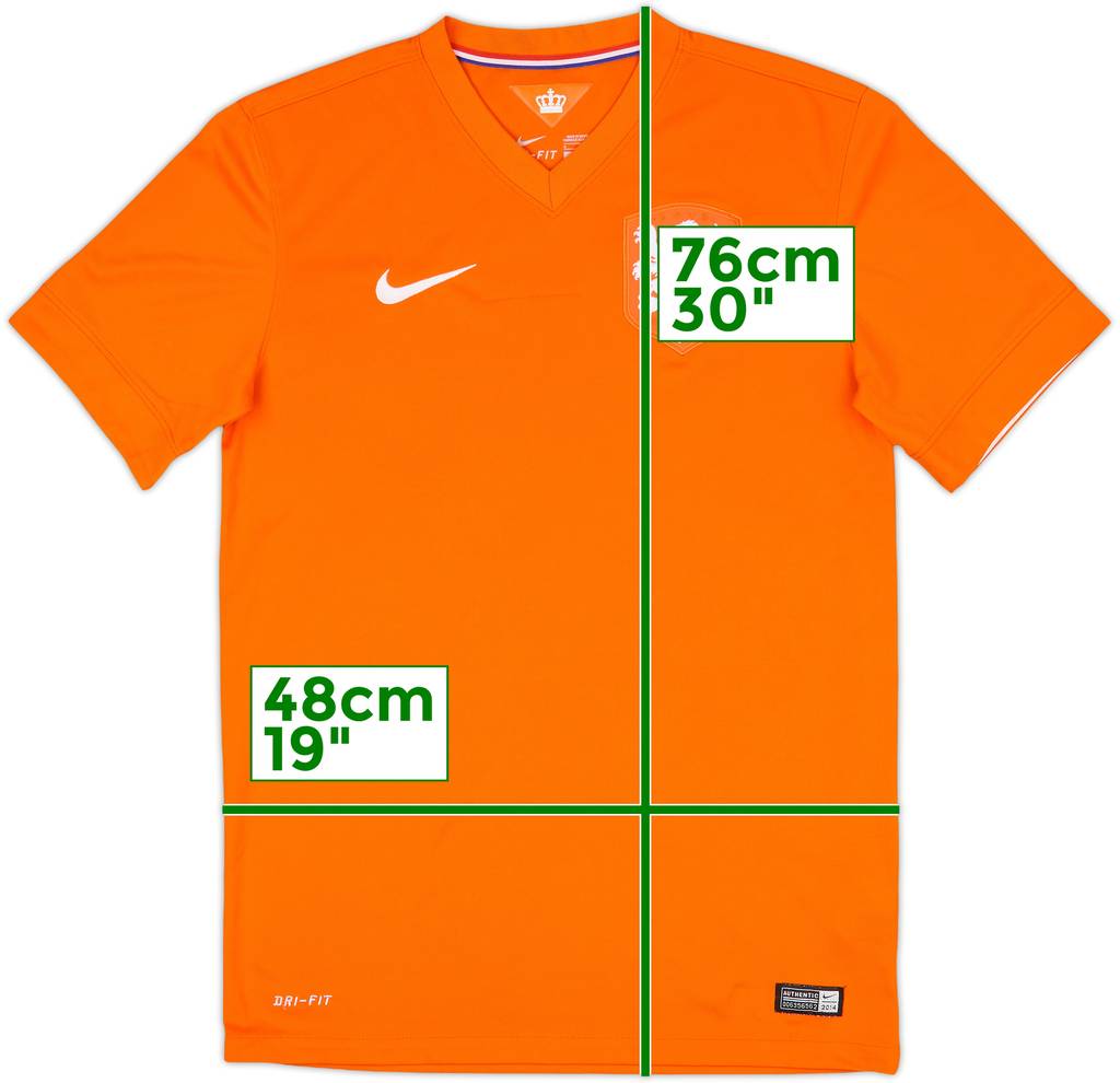 2014-15 Netherlands Home Shirt - 8/10 - (S)