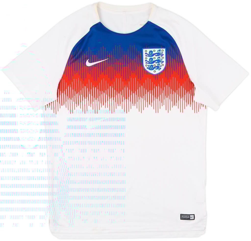 2018-20 England Nike Pre-Match Training Shirt - 7/10 - (XL)