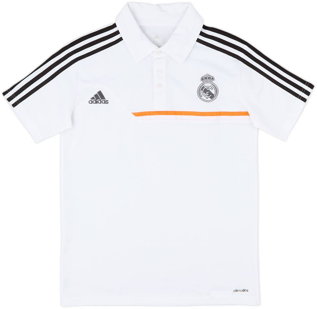 2013-14 Real Madrid adidas Polo Shirt - 8/10 - (S)
