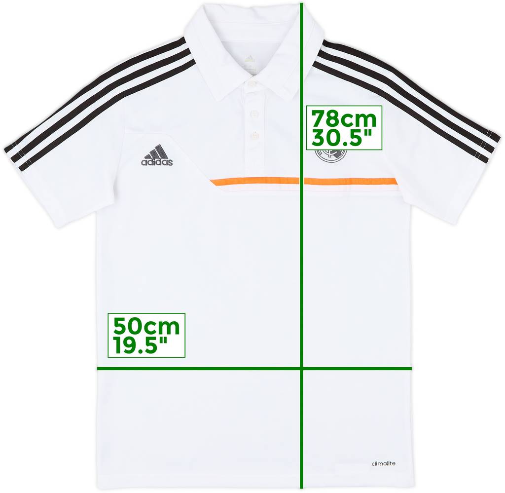 2013-14 Real Madrid adidas Polo Shirt - 8/10 - (S)