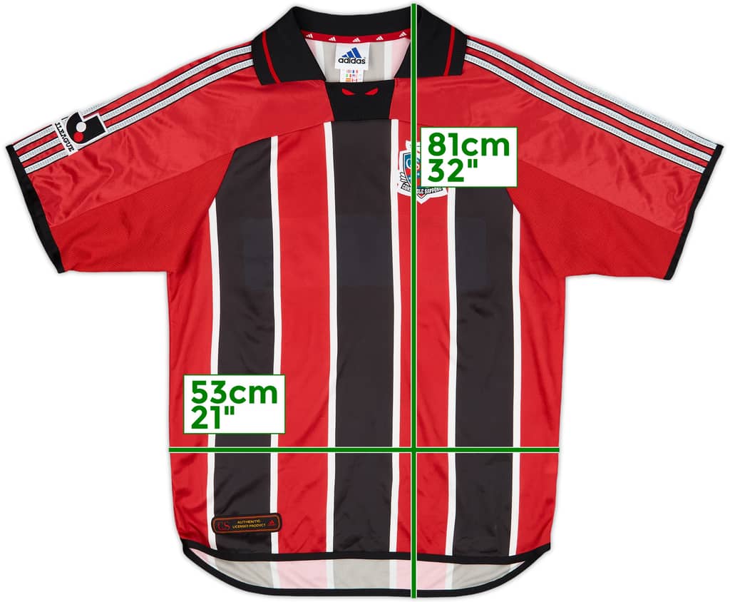 2001-02 Consadole Sapporo Home Shirt - 5/10 - (L)