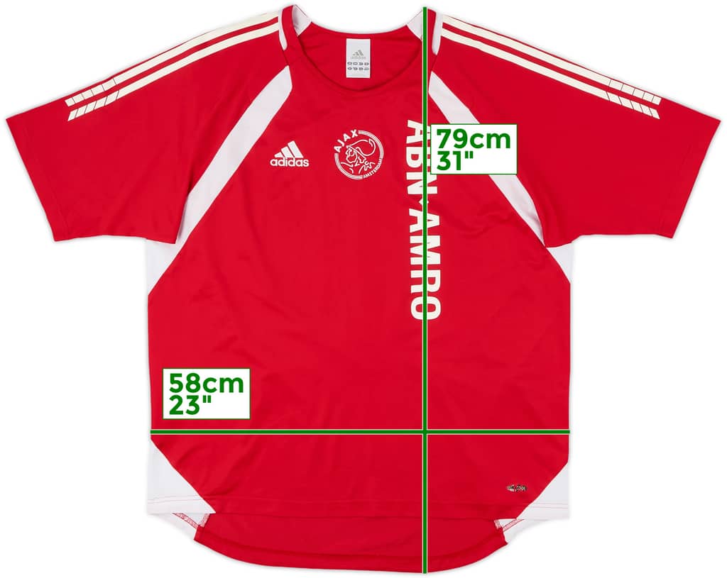 2005-06 Ajax adidas Training Shirt - 9/10 - (XL)
