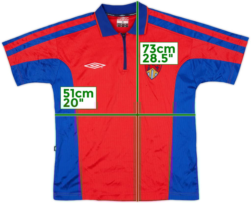 2002-03 CD Ourense Home Shirt - 5/10 - (M)