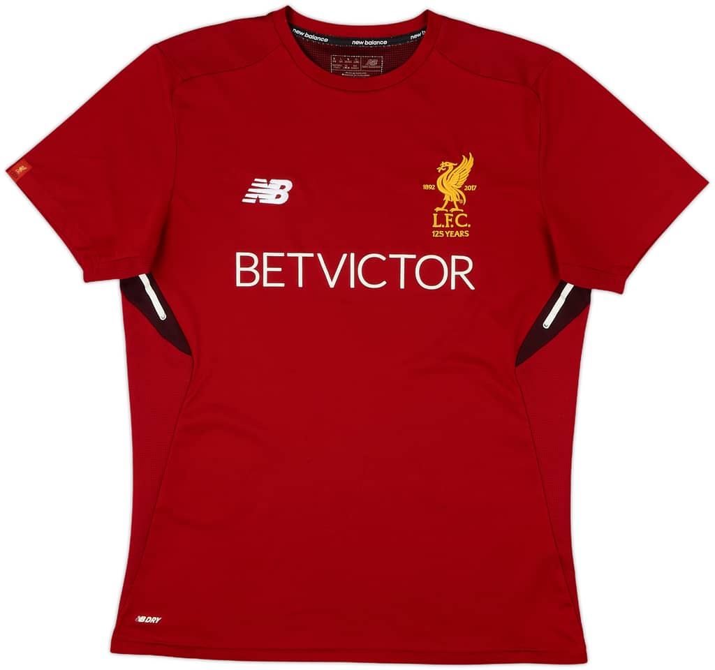 2017-18 Liverpool New Balance Training Shirt - 6/10 - (L)