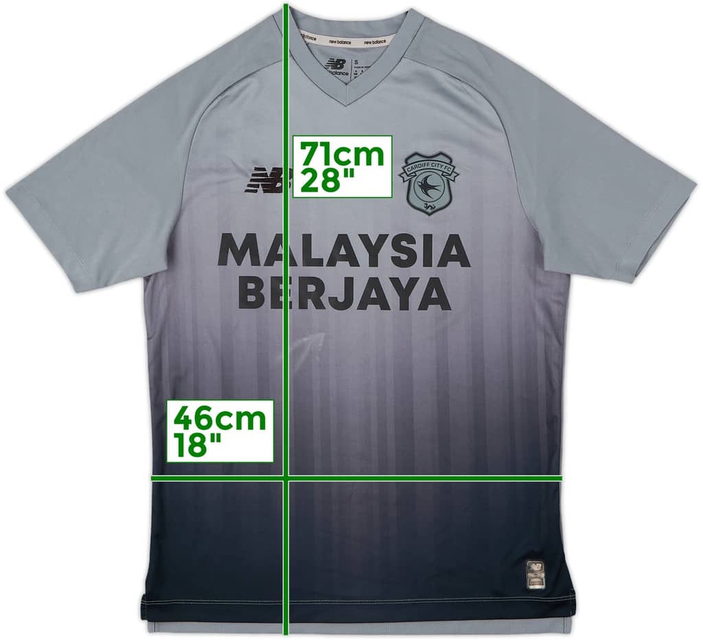 2022-23 Cardiff City Away Shirt - 10/10 - (S)