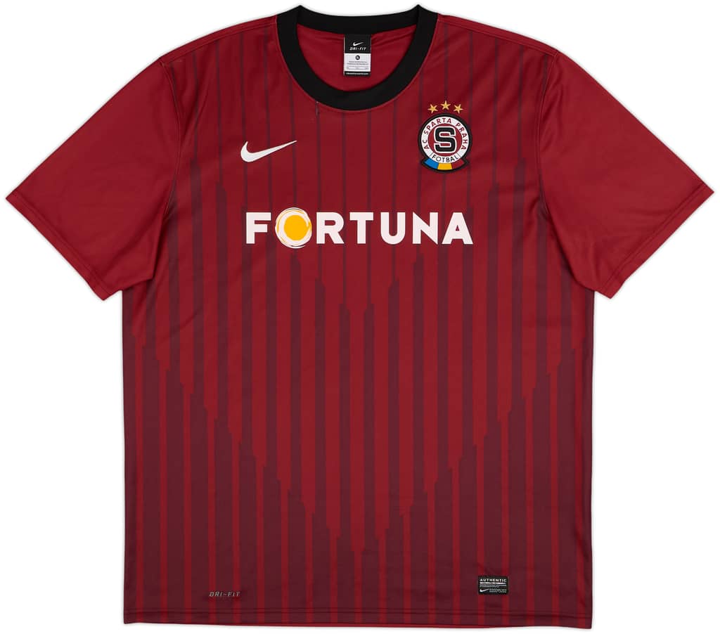 2012-13 Sparta Prague Home Shirt - 8/10 - (XL)