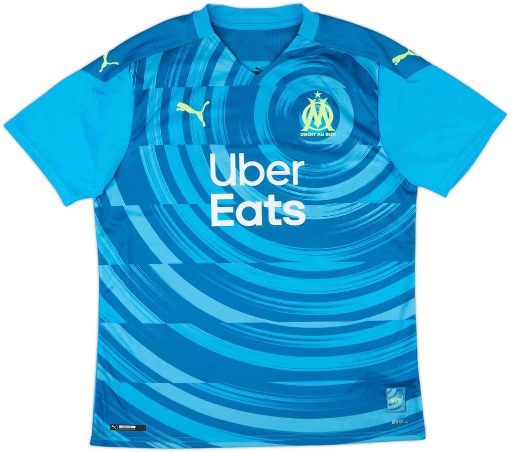 2020-21 Olympique Marseille Third Shirt - 9/10 - (L)