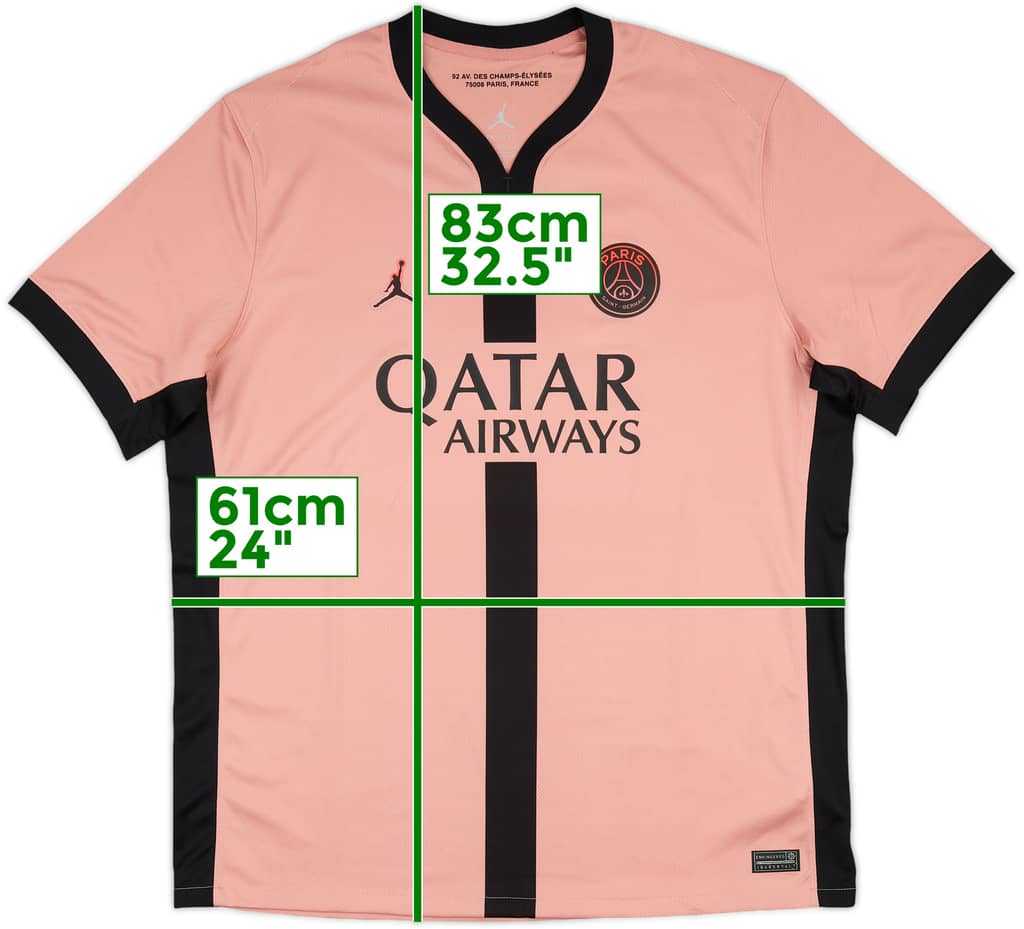 2024-25 Paris Saint-Germain Third Shirt - 9/10 - (XL)