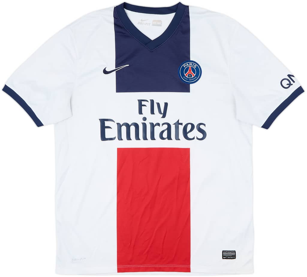 2013-14 Paris Saint-Germain Away Shirt Ibrahimovic #10 - 8/10 - (L)