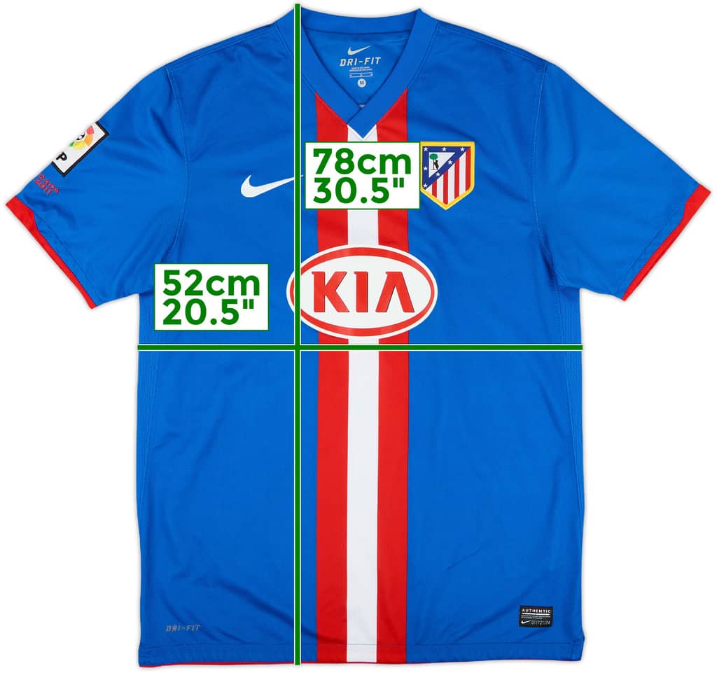 2010-11 Atletico Madrid Away Shirt - 8/10 - (M)