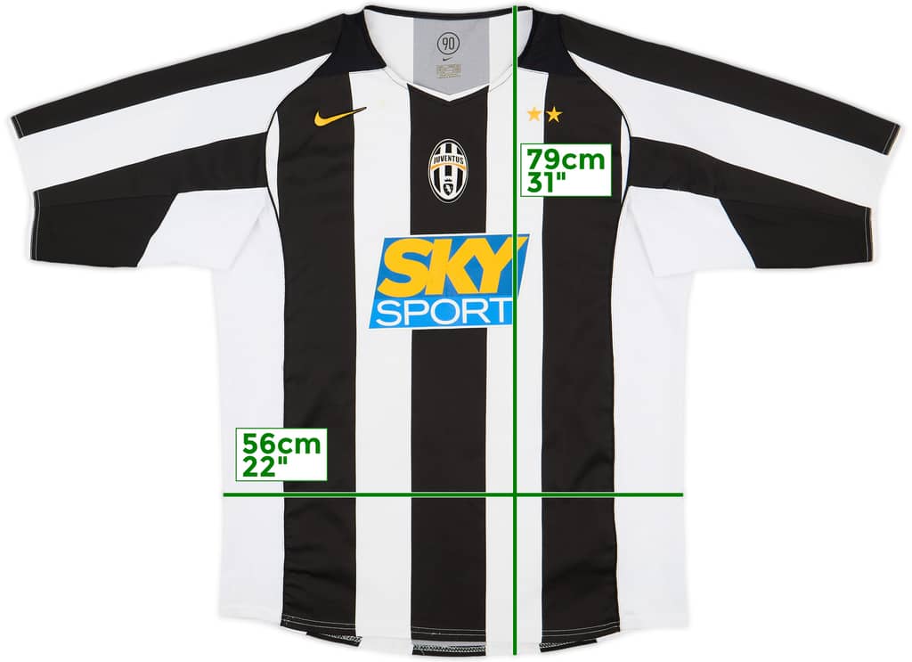 2004-05 Juventus Home Shirt - 8/10 - (L)