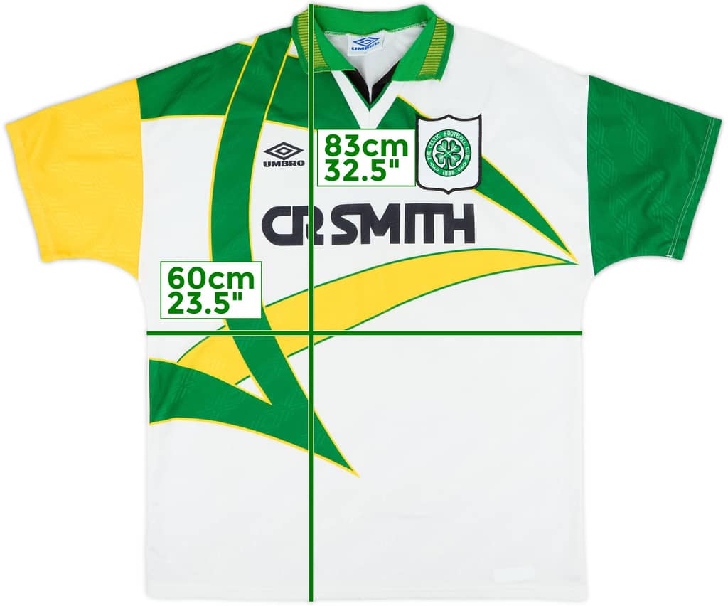 1994-95 Celtic Third Shirt - 9/10 - (XL)