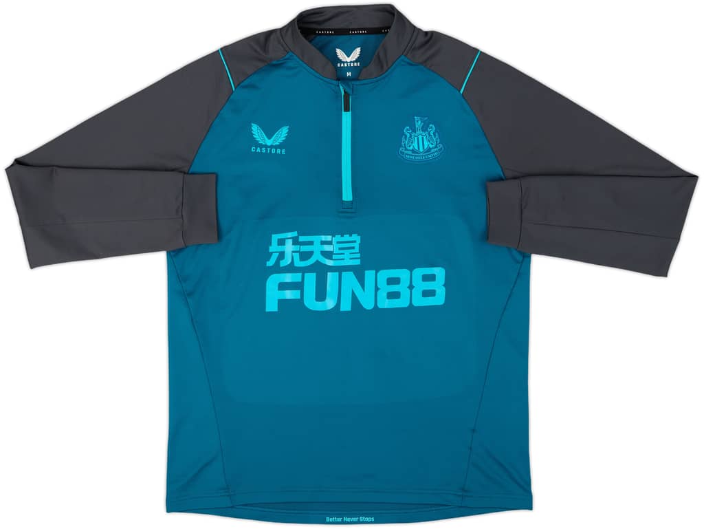 2022-23 Newcastle Castore 1/4 Zip Drill Top - 8/10 - (M)