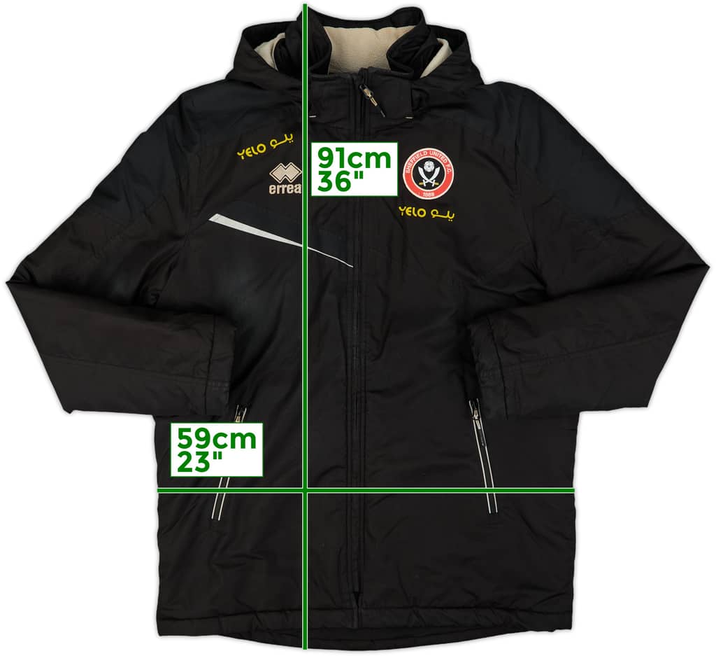 2024-25 Sheffield United Errea Padded Bench Coat - 7/10 - (L)