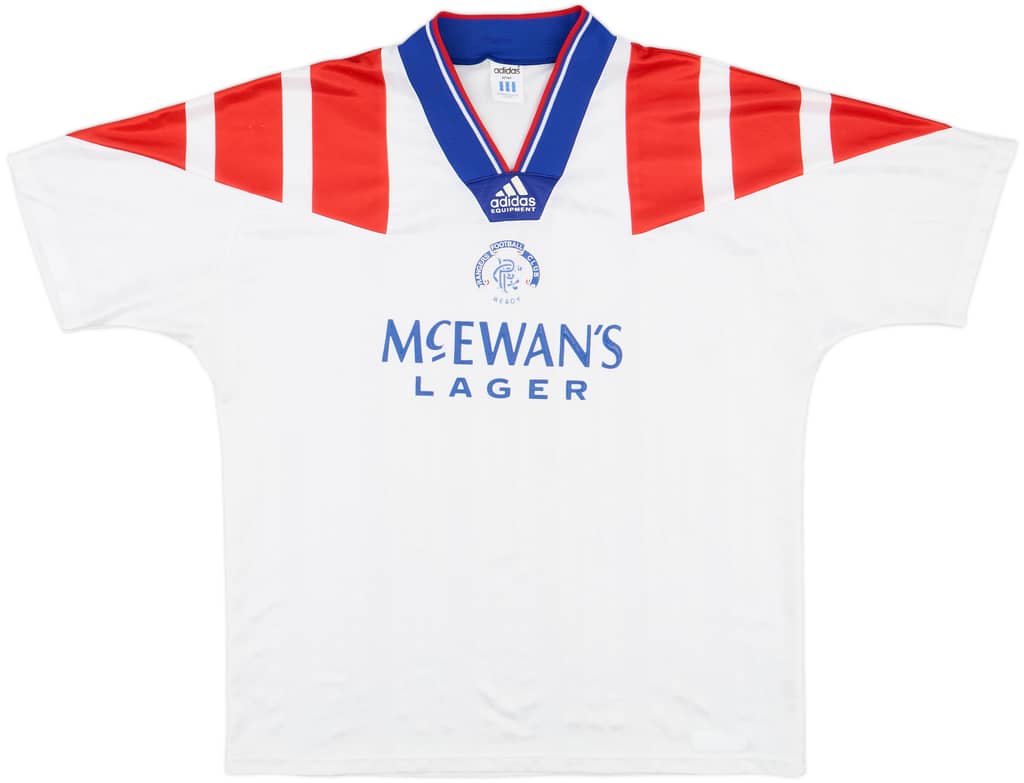 1992-93 Rangers Away Shirt - 8/10 - (L)