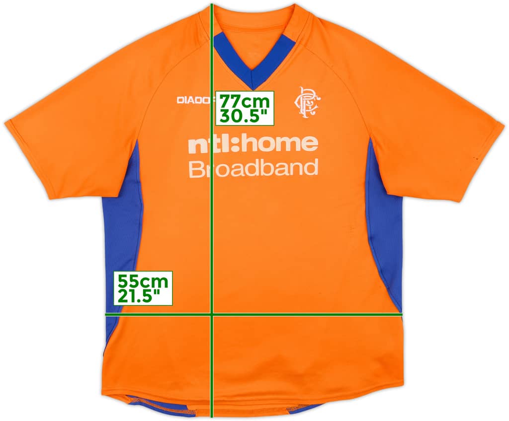 2002-03 Rangers Away Shirt - 7/10 - (L)