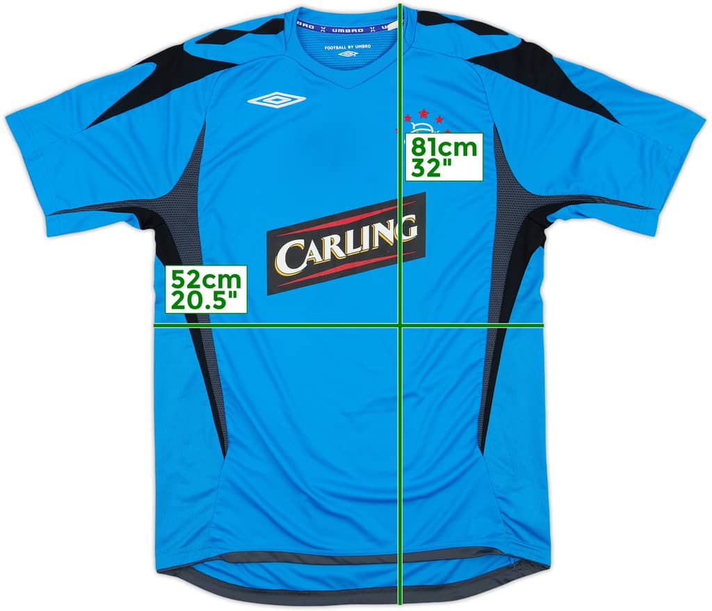 2006-07 Rangers Umbro Training Shirt - 6/10 - (L)