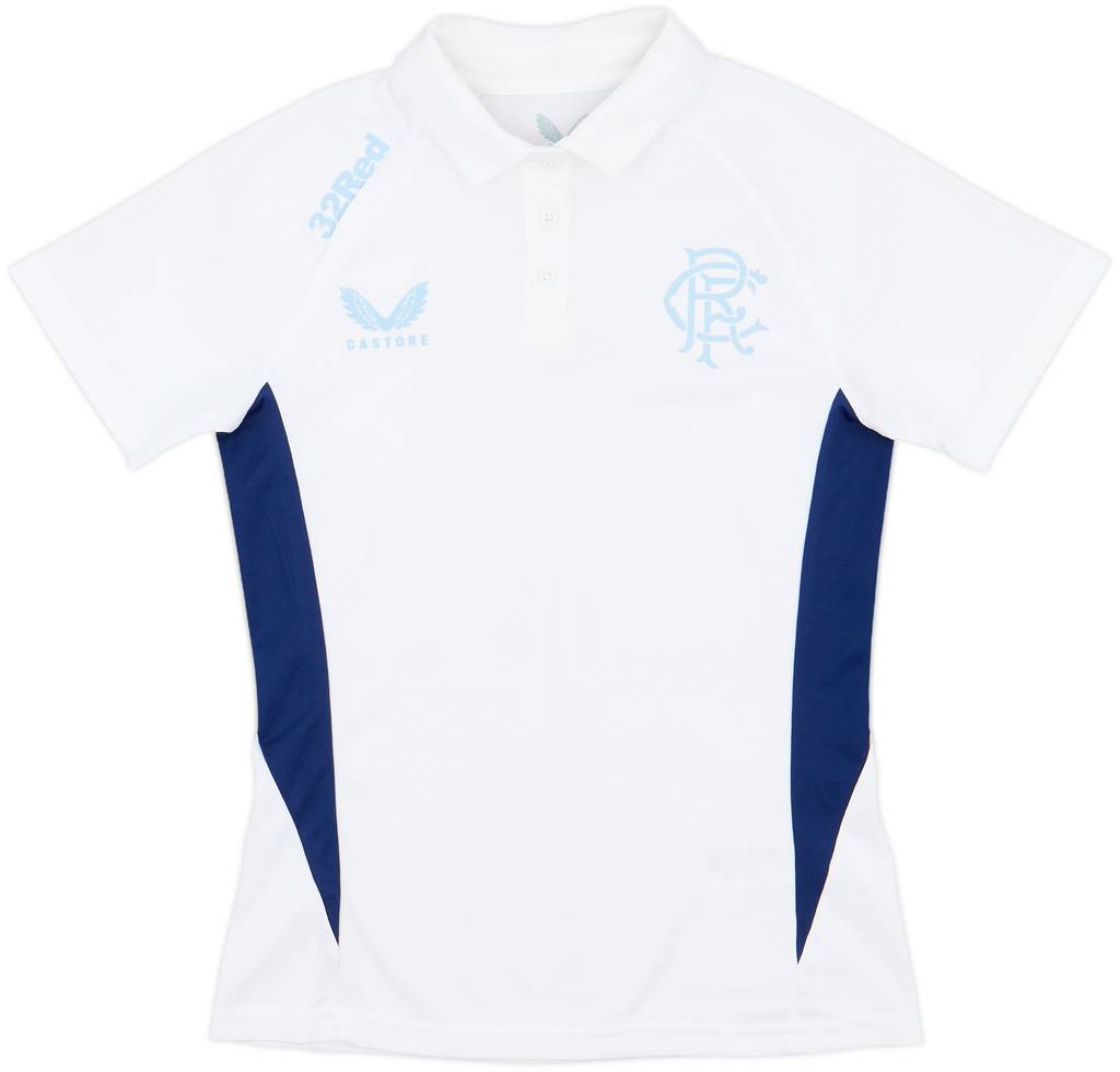 2023-24 Rangers Castore Polo Shirt - 10/10 - (Women's S)