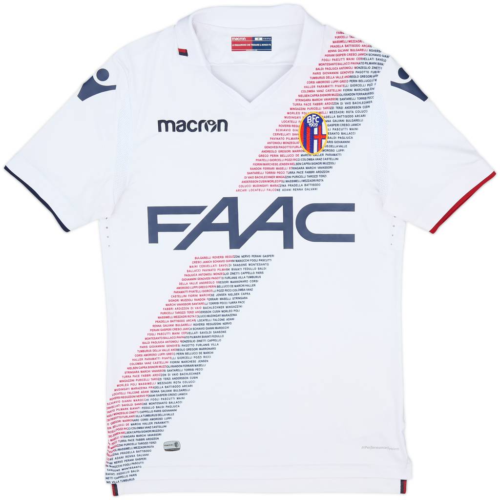 2017-18 Bologna Away Shirt - 10/10 - (M)