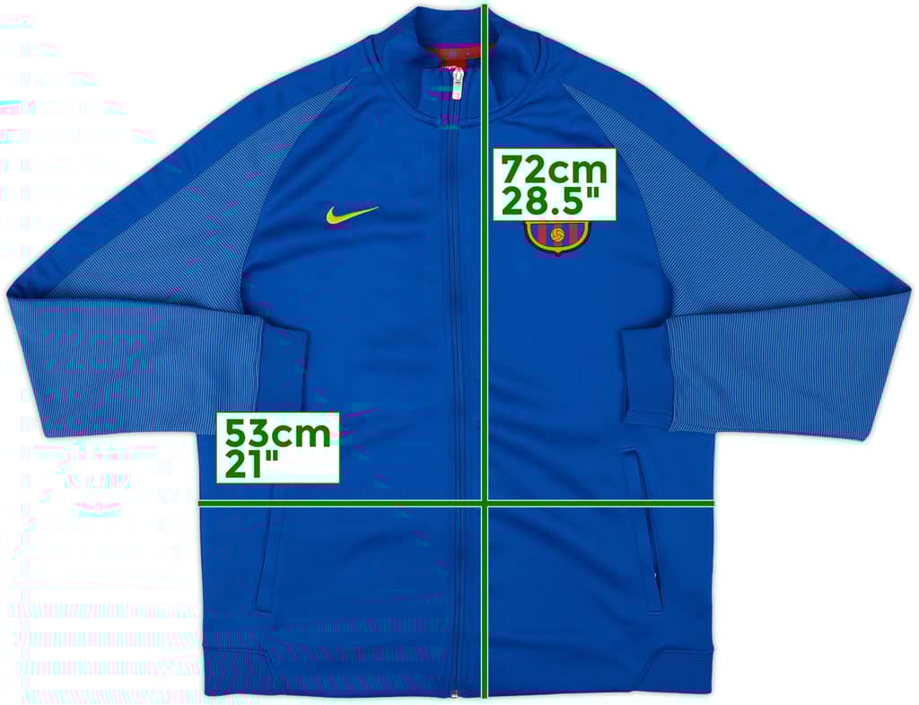 2016-17 Barcelona Nike Track Jacket - 9/10 - (L)