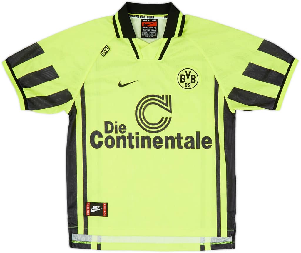 1996-97 Borussia Dortmund Home Shirt - 8/10 - (M)
