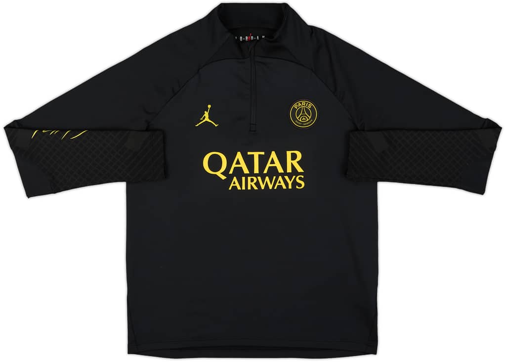 2023-24 Paris Saint-Germain Nike/Jordan 1/4 Zip Drill Top - 8/10 - (XL.Boys)