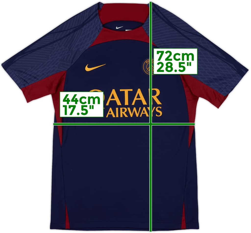 2023-24 Paris Saint-Germain Nike Training Shirt - 9/10 - (S)