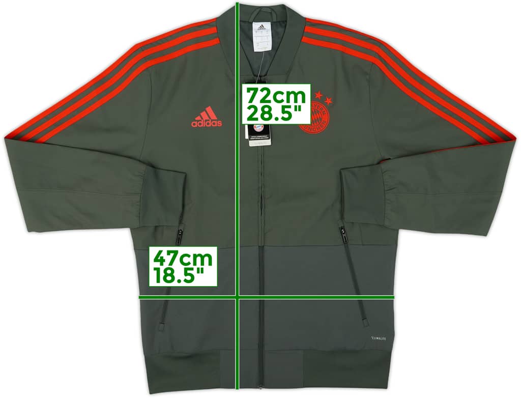 2018-19 Bayern Munich adidas Track Jacket (S)