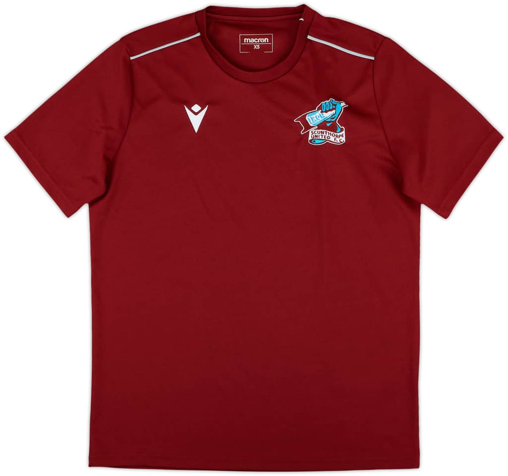 2022-23 Scunthorpe United Macron Training Shirt - 10/10 - (XS)