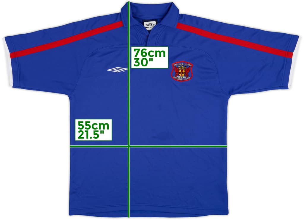 2002-04 Carlisle Umbro Polo Shirt - 8/10 - (L)