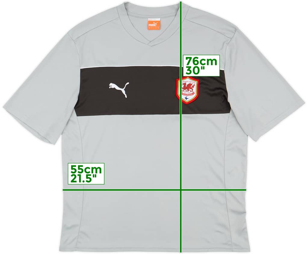2012-13 Cardiff City Puma Training Shirt - 10/10 - (L)