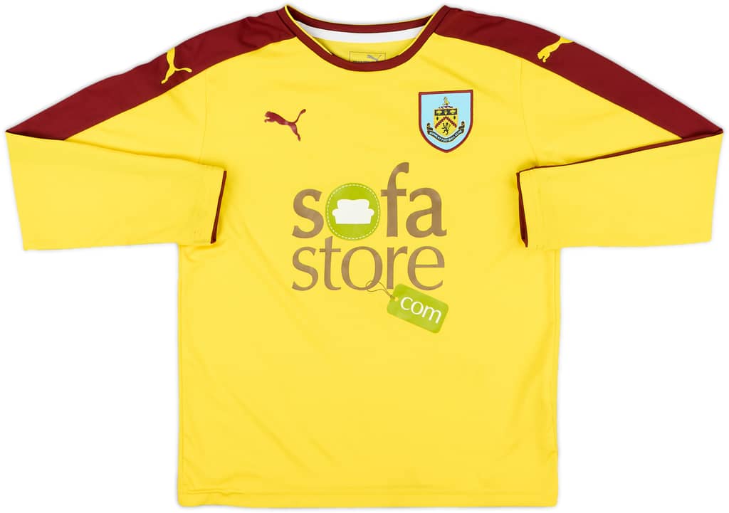 2015-16 Burnley Away L/S Shirt - 6/10 - (M.Boys)