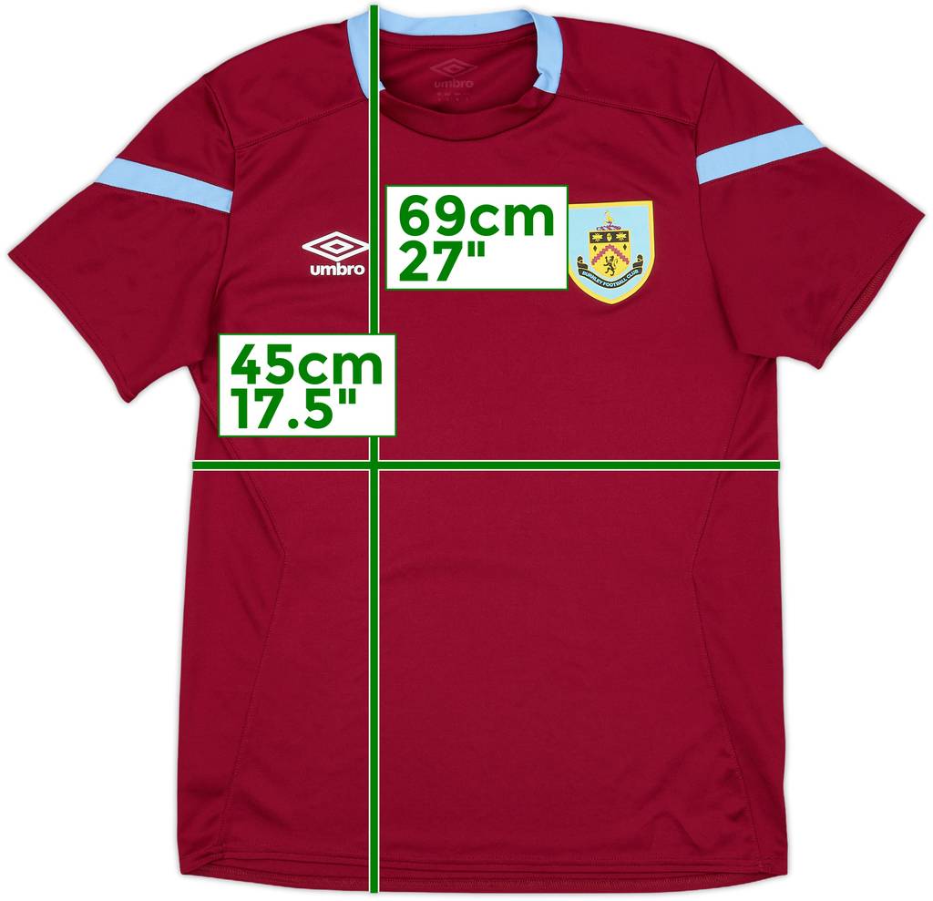 2019-20 Burnley Umbro Training Shirt - 8/10 - (S)