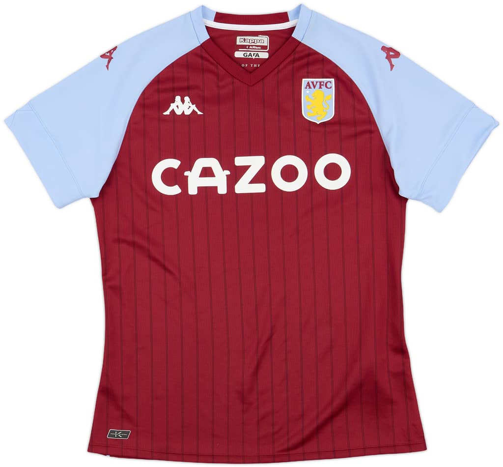 2020-21 Aston Villa Home Shirt - 10/10 - (Women's L)