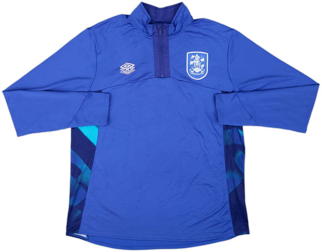 2021-22 Huddersfield Umbro 1/4 Zip Drill Top - 7/10 - (XXL)