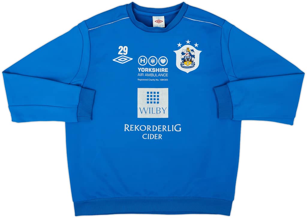 2012-13 Huddersfield Umbro Player Issue Sweat Top #29 - 6/10 - (L)