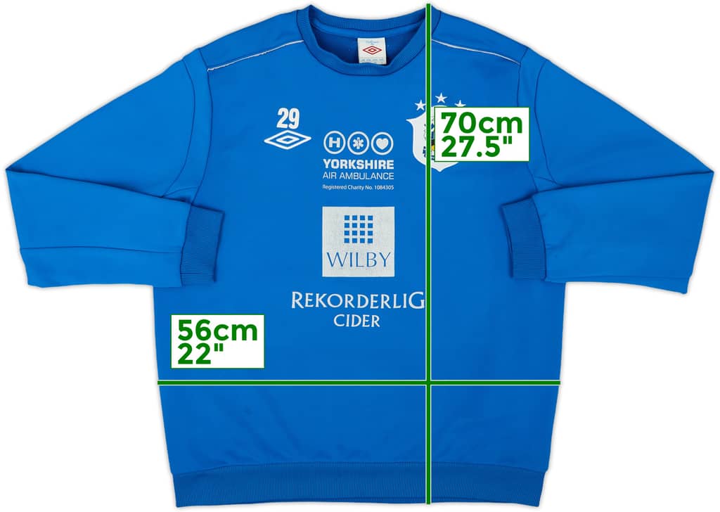 2012-13 Huddersfield Umbro Player Issue Sweat Top #29 - 6/10 - (L)