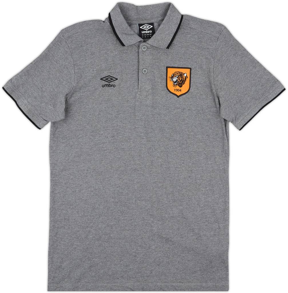 2018-19 Hull City Umbro Polo Shirt - 8/10 - (M)