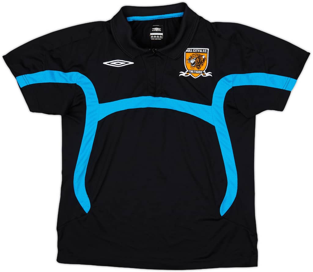 2009-10 Hull City 1/4 Zip Polo Shirt - 10/10 - (S.Boys)