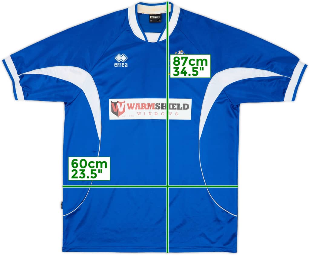 2004-05 Halifax Town Home Shirt - 8/10 - (3XL)