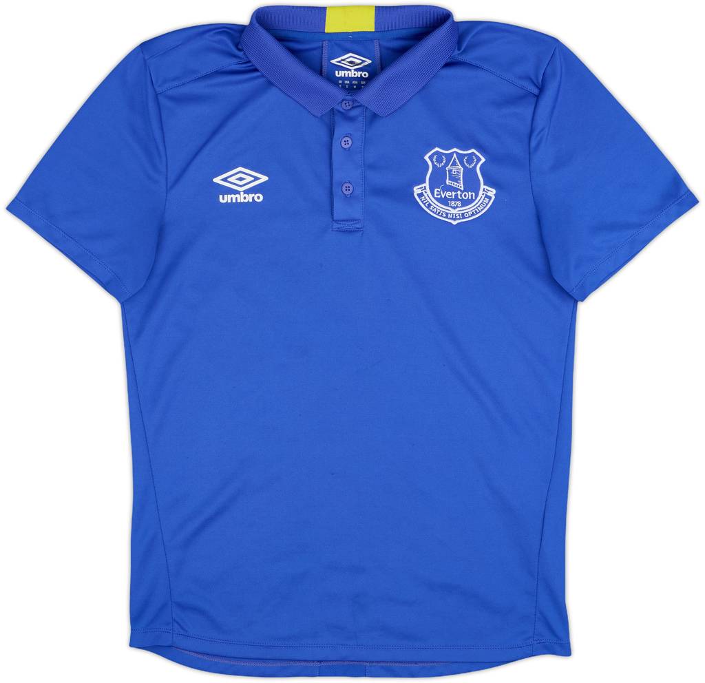 2016-17 Everton Umbro Polo Shirt - 7/10 - (S)