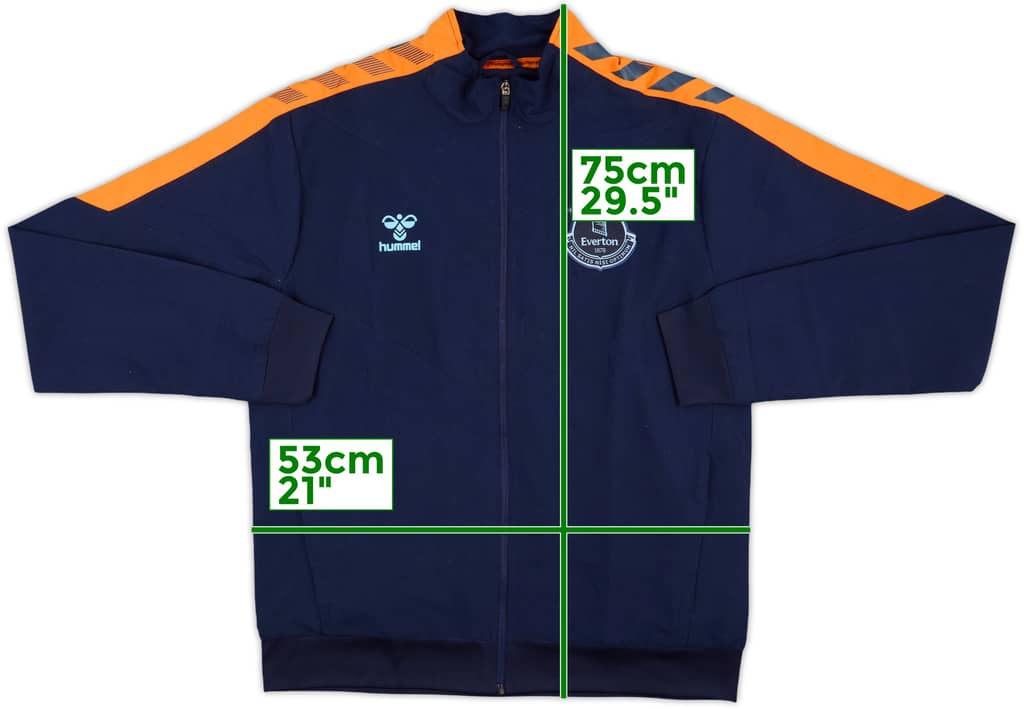 2022-23 Everton Hummel Track Jacket - 9/10 - (M)