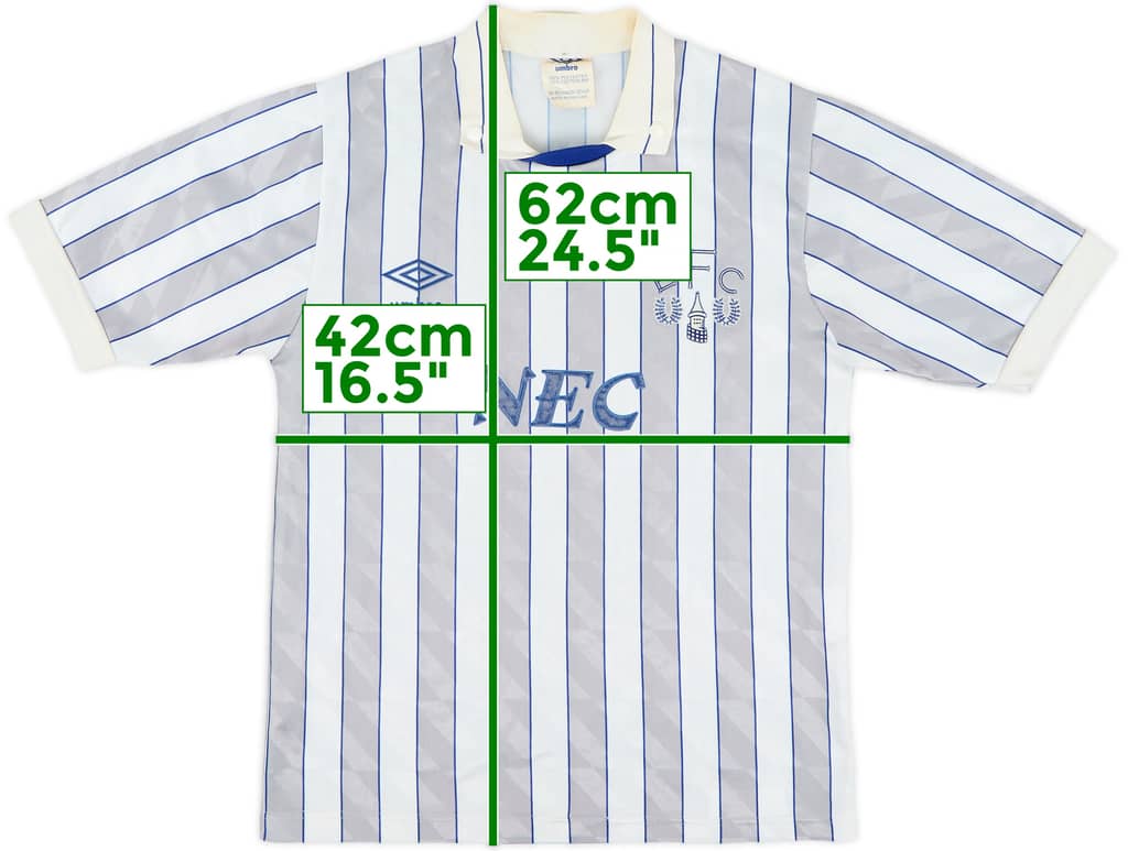 1988-90 Everton Away Shirt - 7/10 - (L.Boys)
