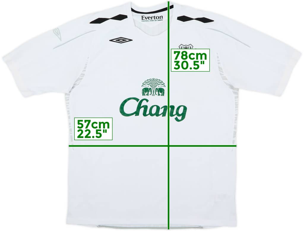 2007-08 Everton Away Shirt - 5/10 - (XL)