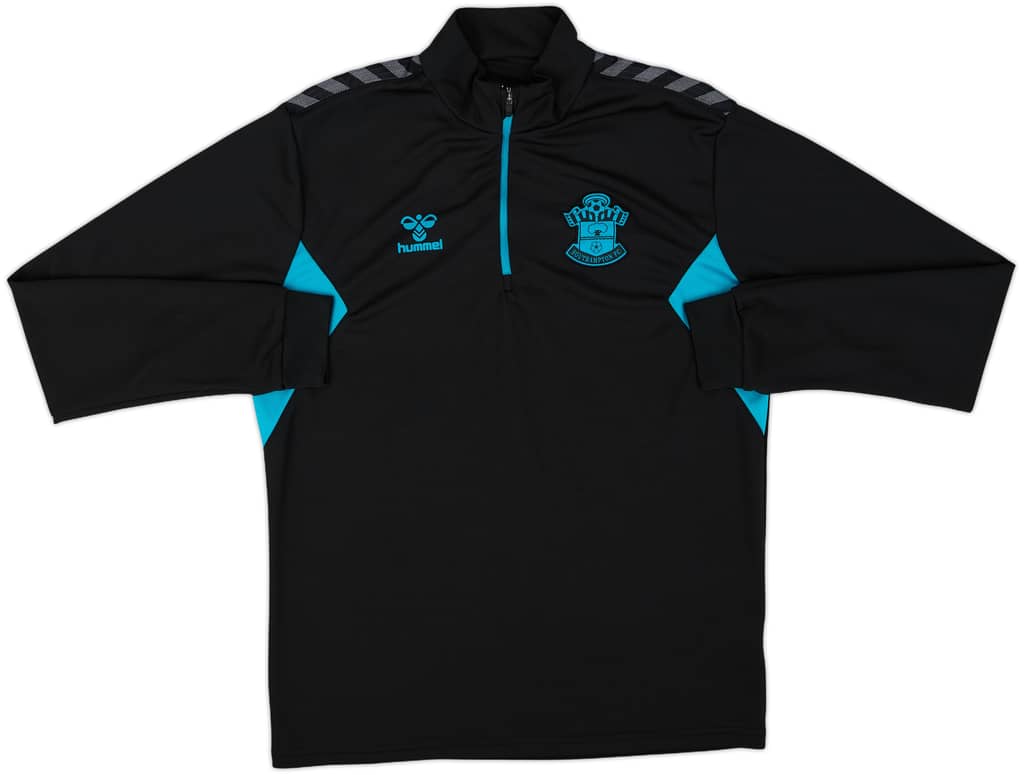 2023-24 Southampton Hummel 1/4 Zip Drill Top - 8/10 - (L)